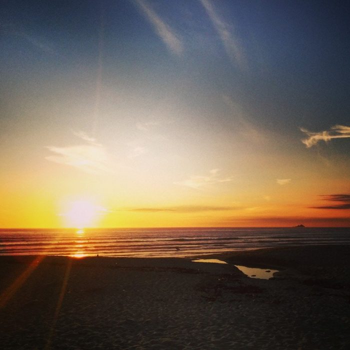 Sennen Sunset Surf